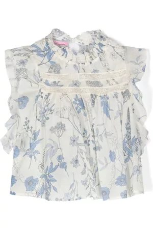 MISS BLUMARINE Blusa con motivo floral