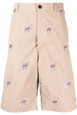 JUNYA WATANABE Bermudas con motivo gráfico