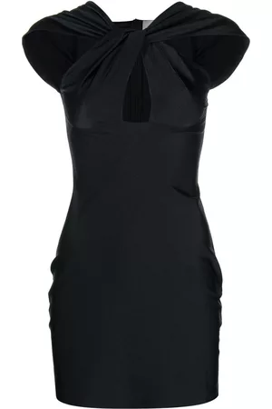 COPERNI Vestido corto con diseño retorcido
