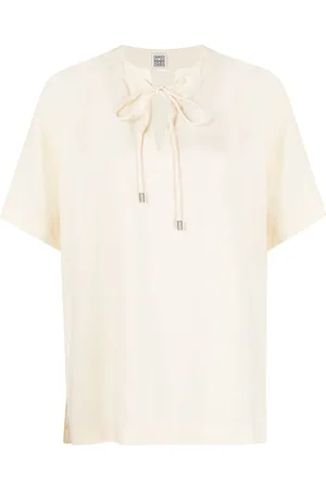 Totême Blusa con detalle de lazo