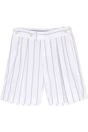 Brunello Cucinelli Bermudas con motivo de rayas