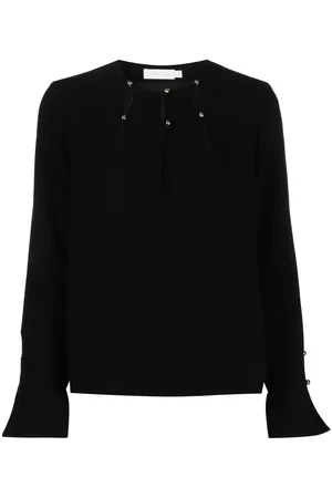 Simkhai Blusa Sharon de manga larga