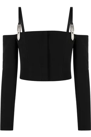 DAVID KOMA Top corto Buckle