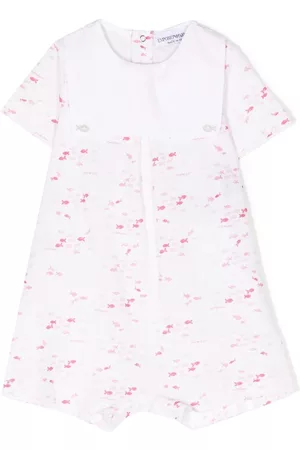 Emporio Armani Pelele con pez estampado