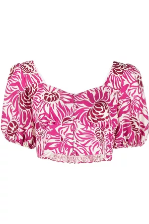 Diane von Furstenberg Top con motivo floral