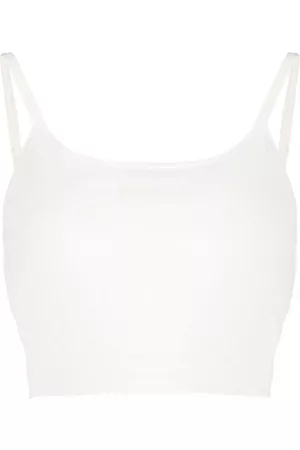 Alexander Wang Top sin mangas con cuello redondo
