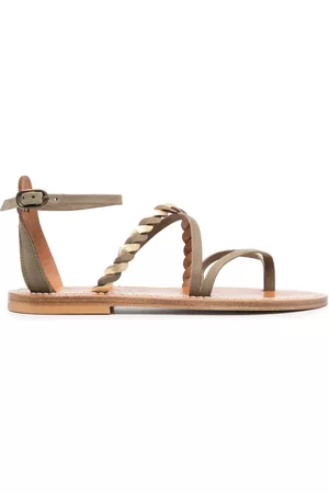 K jacques Sandalias con detalle trenzado