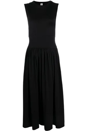 Totême Vestido midi sin mangas