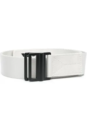 Y-3 Cinturón con logo estampado