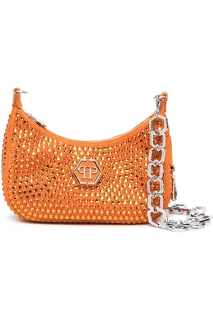 Philipp Plein Bolso de hombro con apliques de cristal