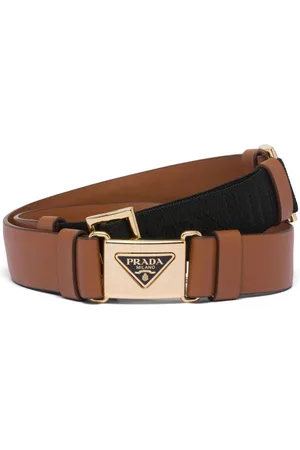 Prada Cinturón con logo triangular