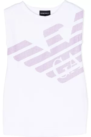 Emporio Armani Vestido con motivo gráfico