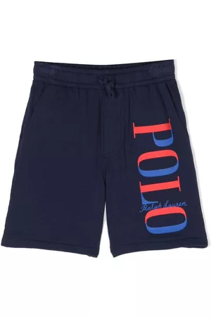 Ralph Lauren Pantalones cortos de deporte con logo estampado