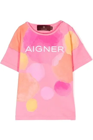 Aigner Camiseta con logo estampado
