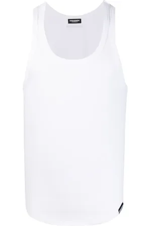 Dsquared2 Top sin mangas de canalé