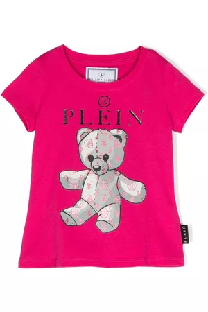Philipp Plein Camiseta con oso estampado