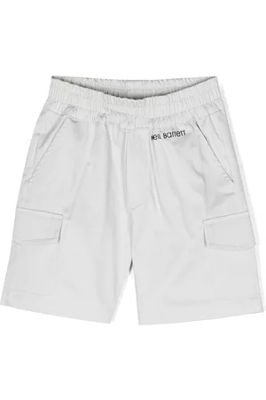 Neil Barrett Pantalones cortos de deporte con logo estampado