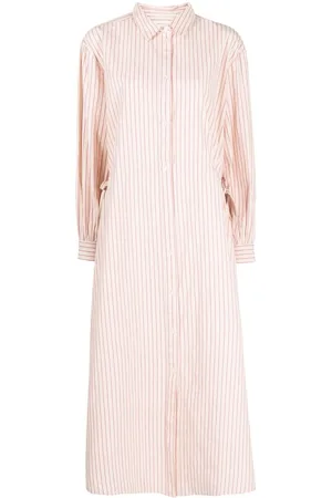 Skall Studio Vestido camisero a rayas