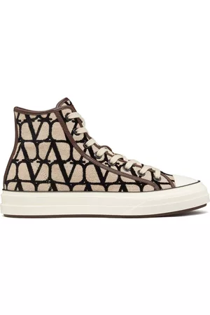 VALENTINO GARAVANI Zapatillas altas con logo estampado