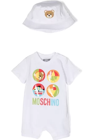 Moschino Set de gorro y pelele Teddy Bear