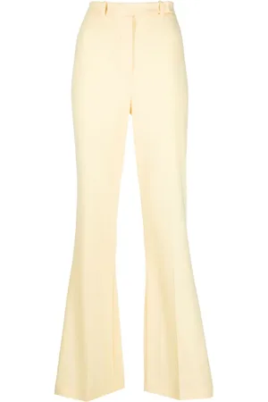 Patrizia Pepe Pantalones acampanados de talle alto