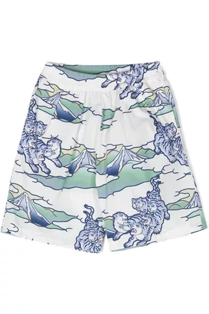 Kenzo Bermudas con estampado gráfico