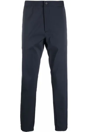 THEORY Pantalones ajustados de talle medio