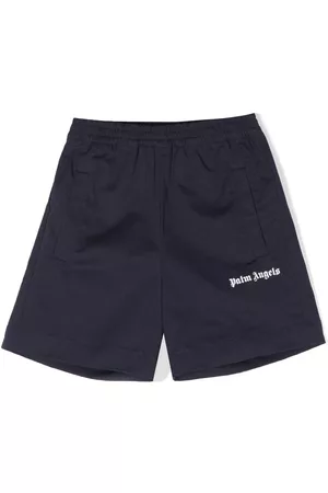 Palm Angels Pantalones cortos con logo estampado
