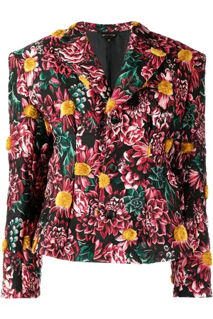 Comme des Garçons Blazer con motivo floral