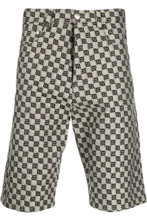 MISBHV Bermudas con monograma estampado