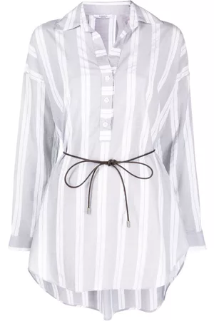 PESERICO SIGN Camisa oversize a rayas