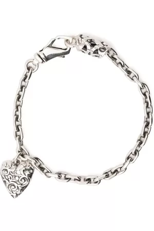 EMANUELE BICOCCHI Pulsera Arabesque con charm de corazón