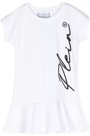 Philipp Plein Vestido con logo estampado