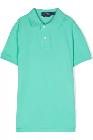Ralph Lauren Polo con logo bordado y manga corta
