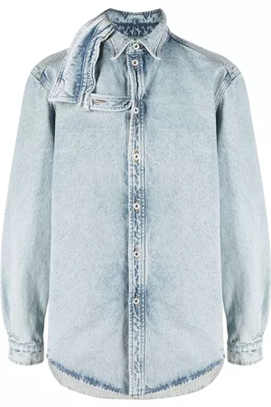Y / PROJECT Camisa vaquera con doble cuello