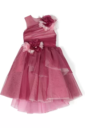 Marchesa Notte Vestido con apliques florales