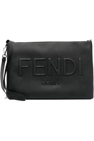 Fendi Bolso de mano con logo en relieve