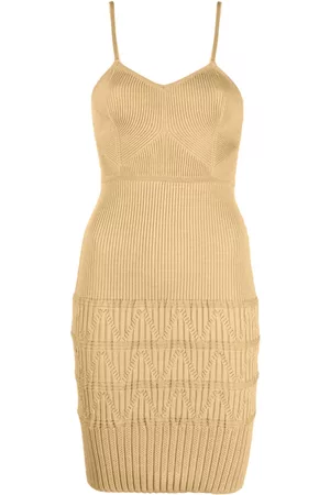Balmain Vestido corto de canalé