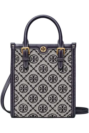 Tory Burch Bolso shopper mini con monograma en T