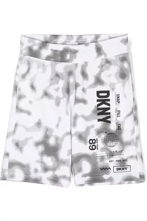 DKNY Bermudas con logo estampado