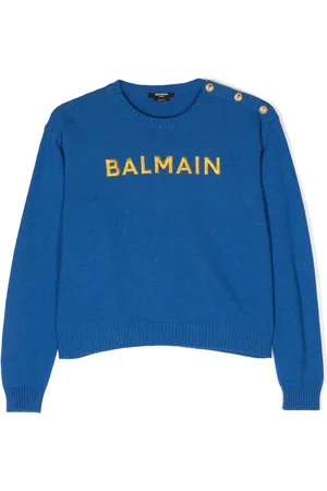 Balmain Jersey con logo bordado