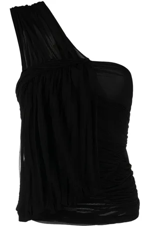 Rick Owens Top Edfu fruncido drapeado