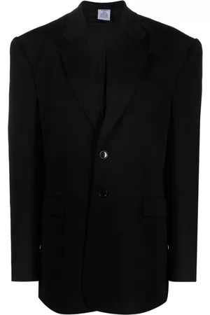 Vetements Blazer con hombros acolchados