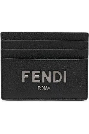 Fendi Tarjetero con logo en relieve