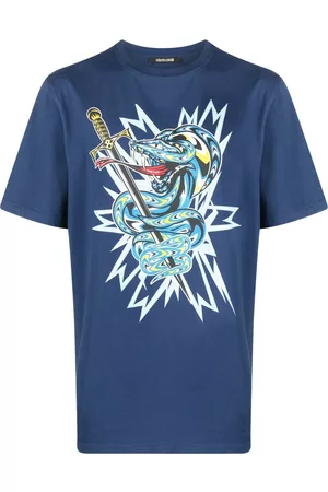 Roberto Cavalli Camiseta con motivo gráfico