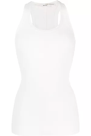 ISABEL BENENATO Top con cuello en U