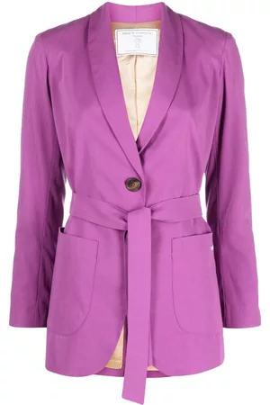 SOCIÉTÉ ANONYME Blazer con cinturón y botones