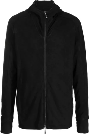 MASNADA Chaqueta con capucha y paneles de malla