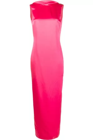 VERSACE Vestido de fiesta con espalda desbocada