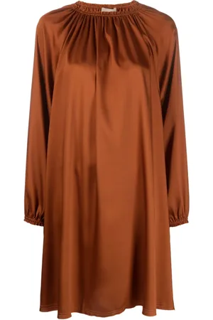 BLANCA Vestido con detalle fruncido